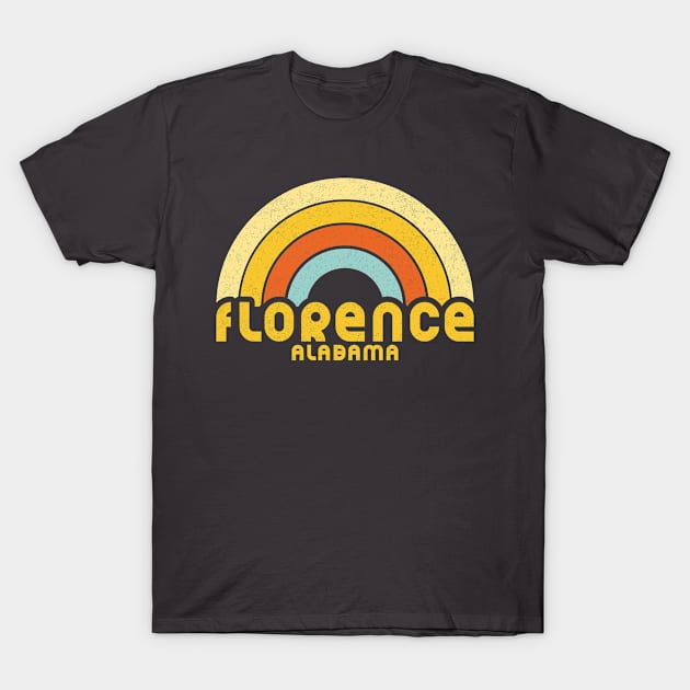 Retro Florence Alabama T-Shirt by dk08